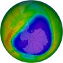Antarctic Ozone 2001-09-23